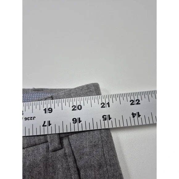 Ballin Dress Pants Comfort Eze Mens 42x37 Gray Wool Cashmere Flannel SOHO